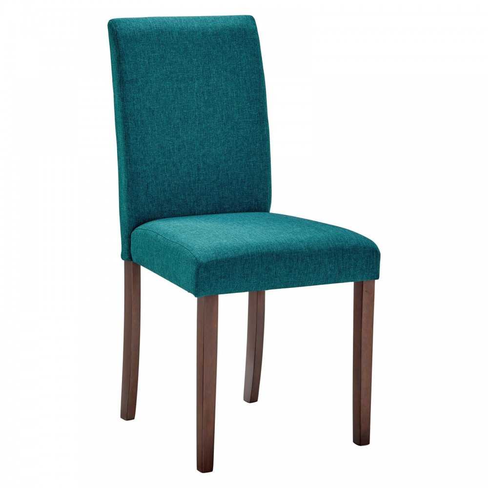 Prosper Upholstered Fabric Dining Side Chair Set of 2, Teal