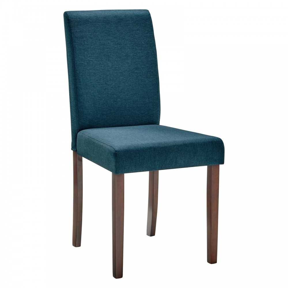 Prosper Upholstered Fabric Dining Side Chair Set of 2, Blue