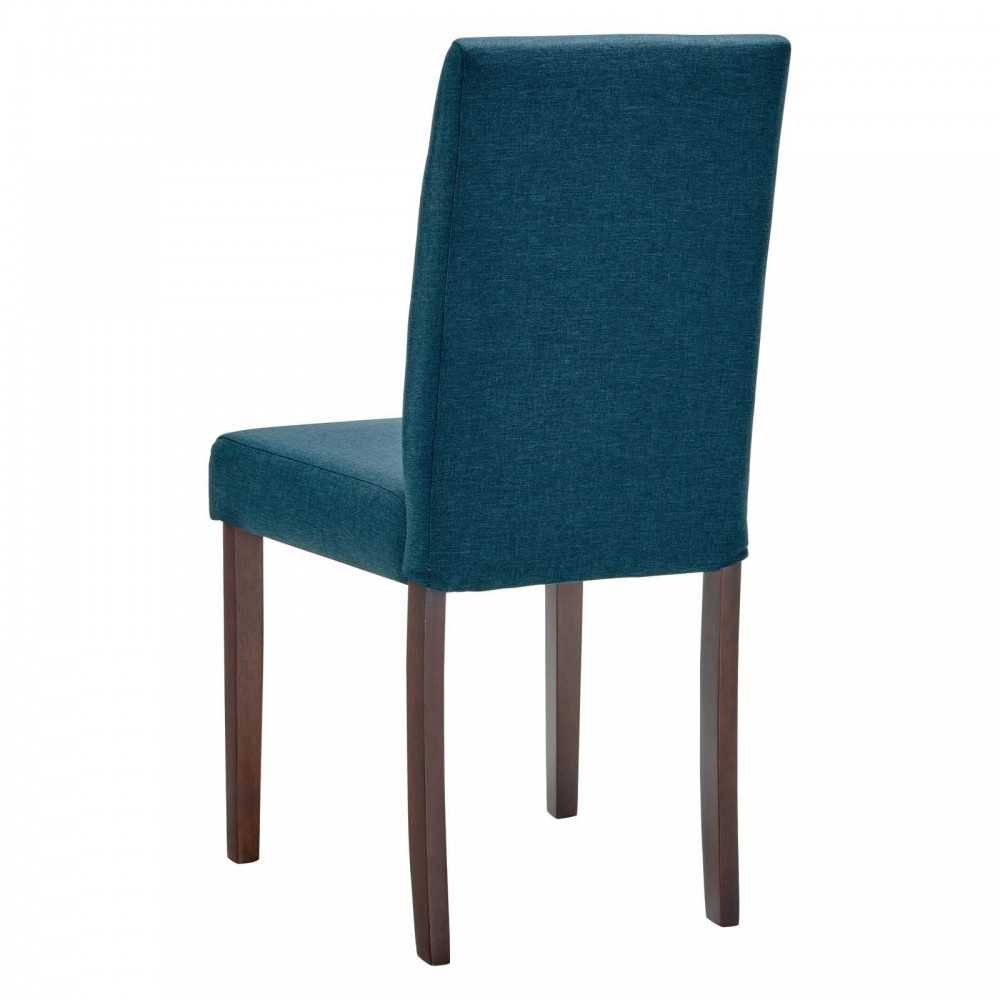 Prosper Upholstered Fabric Dining Side Chair Set of 2, Blue