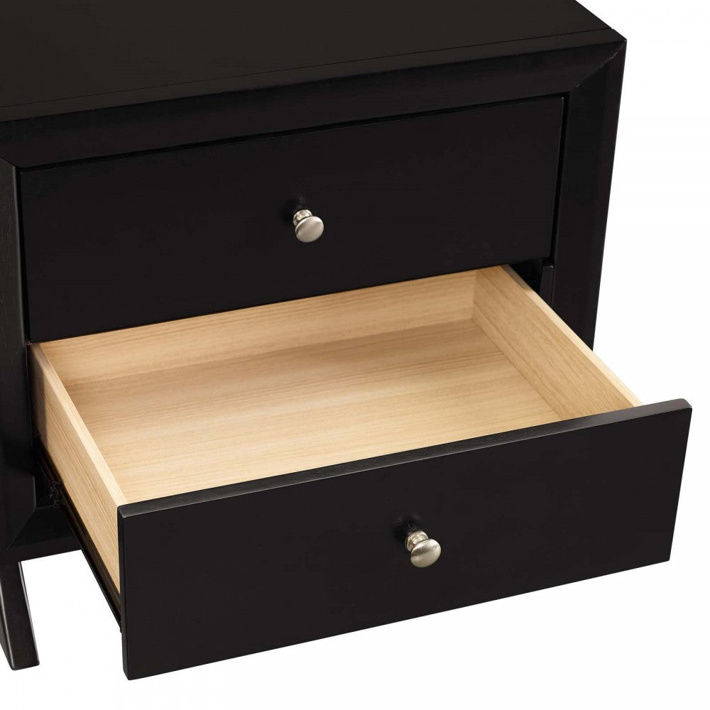 Providence Nightstand or End Table, Cappuccino