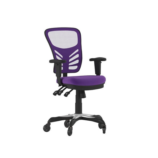 Purple Chair - Roller Wheels