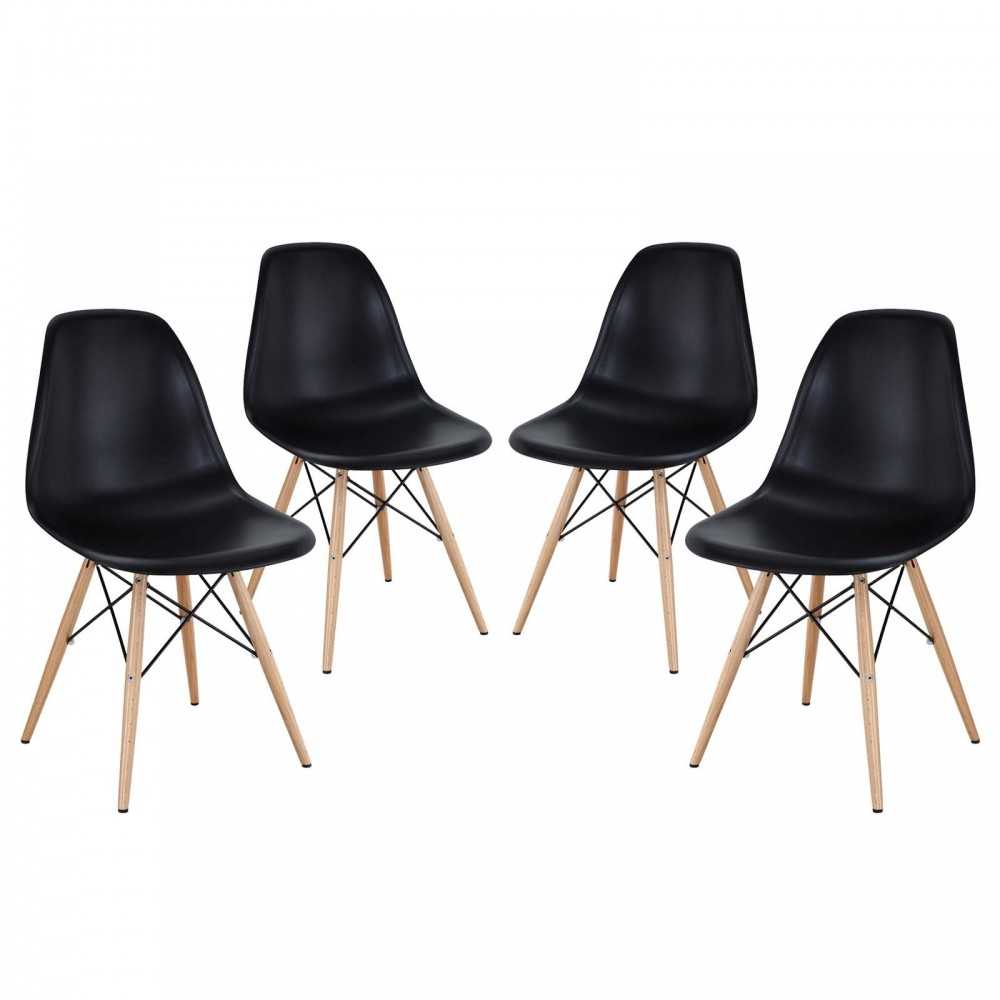 Pyramid Dining Side Chairs Set of 4