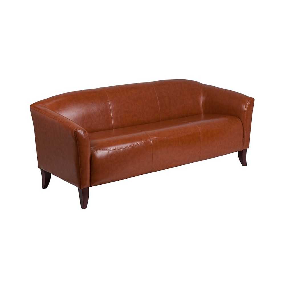 Reception Set in Cognac LeatherSoft