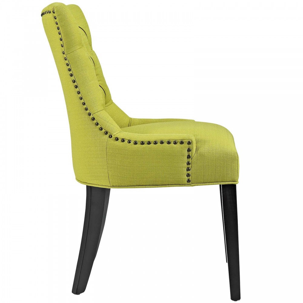 Regent Dining Side Chair Fabric Set of 2, Wheatgrass