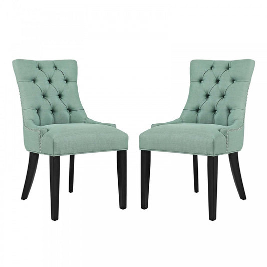 Regent Dining Side Chair Fabric Set of 2, Laguna