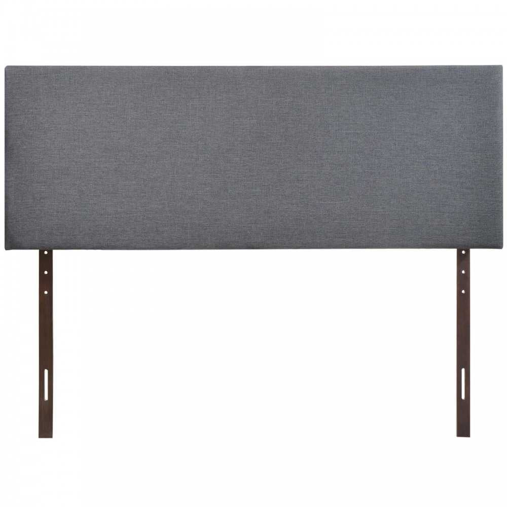 Region Queen Upholstered Headboard, Smoke