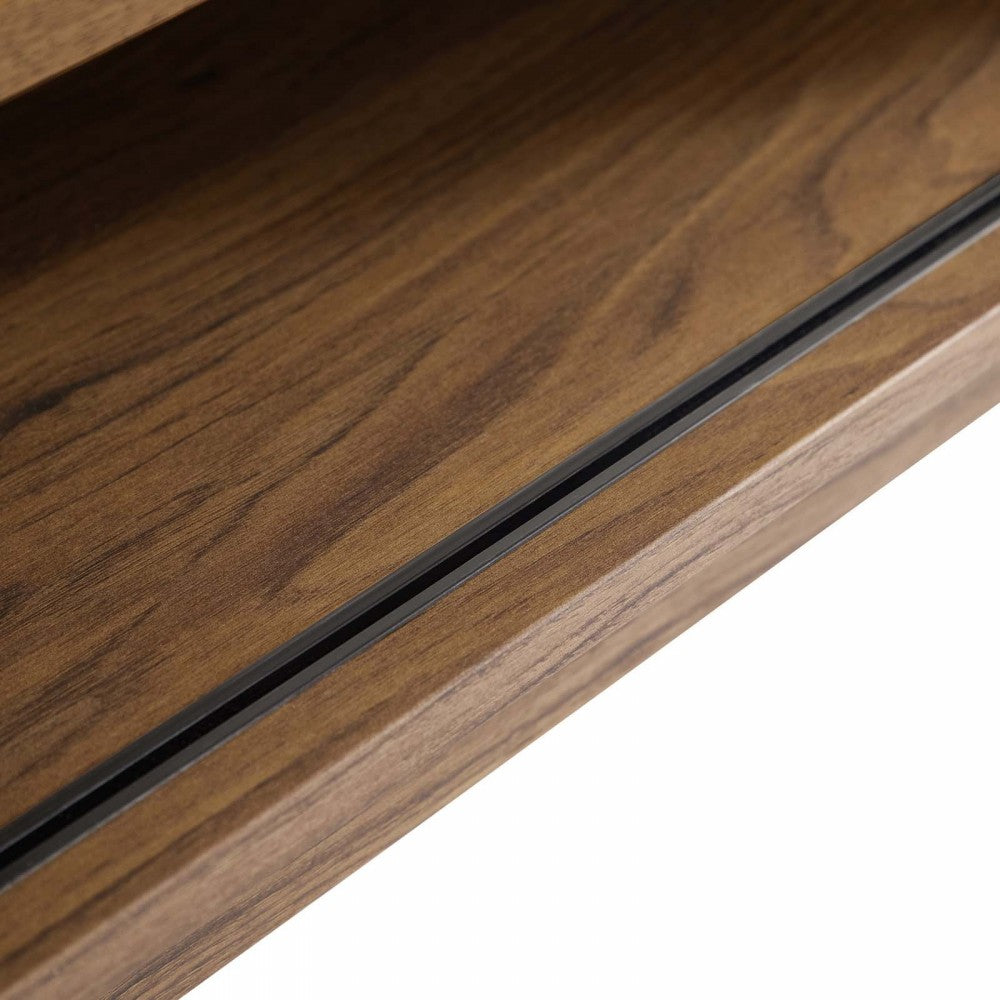 Render 46" Media Console TV Stand, Walnut, EEI-3837-WAL