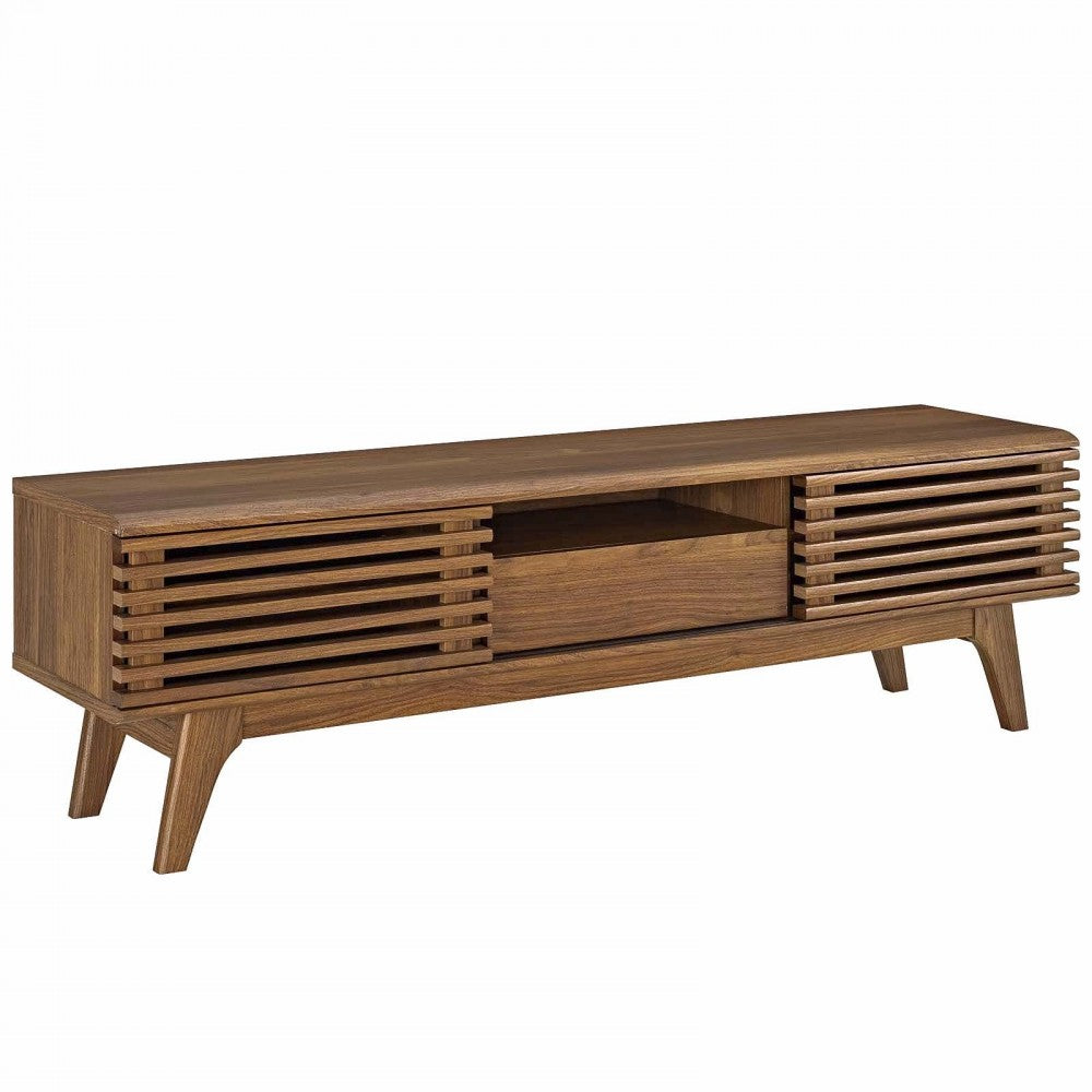 Render 59" TV Stand, Walnut