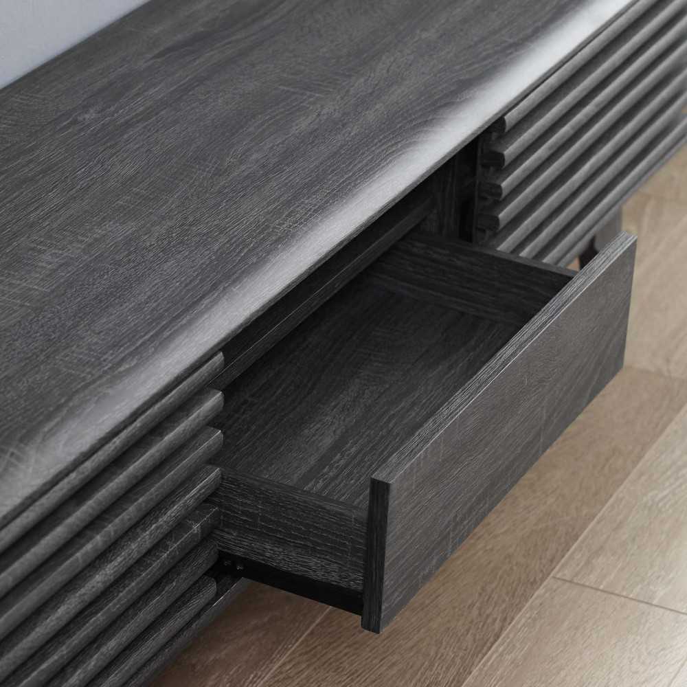 Render 59" TV Stand, Charcoal