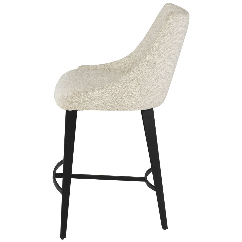 Renee Shell Fabric Counter Stool