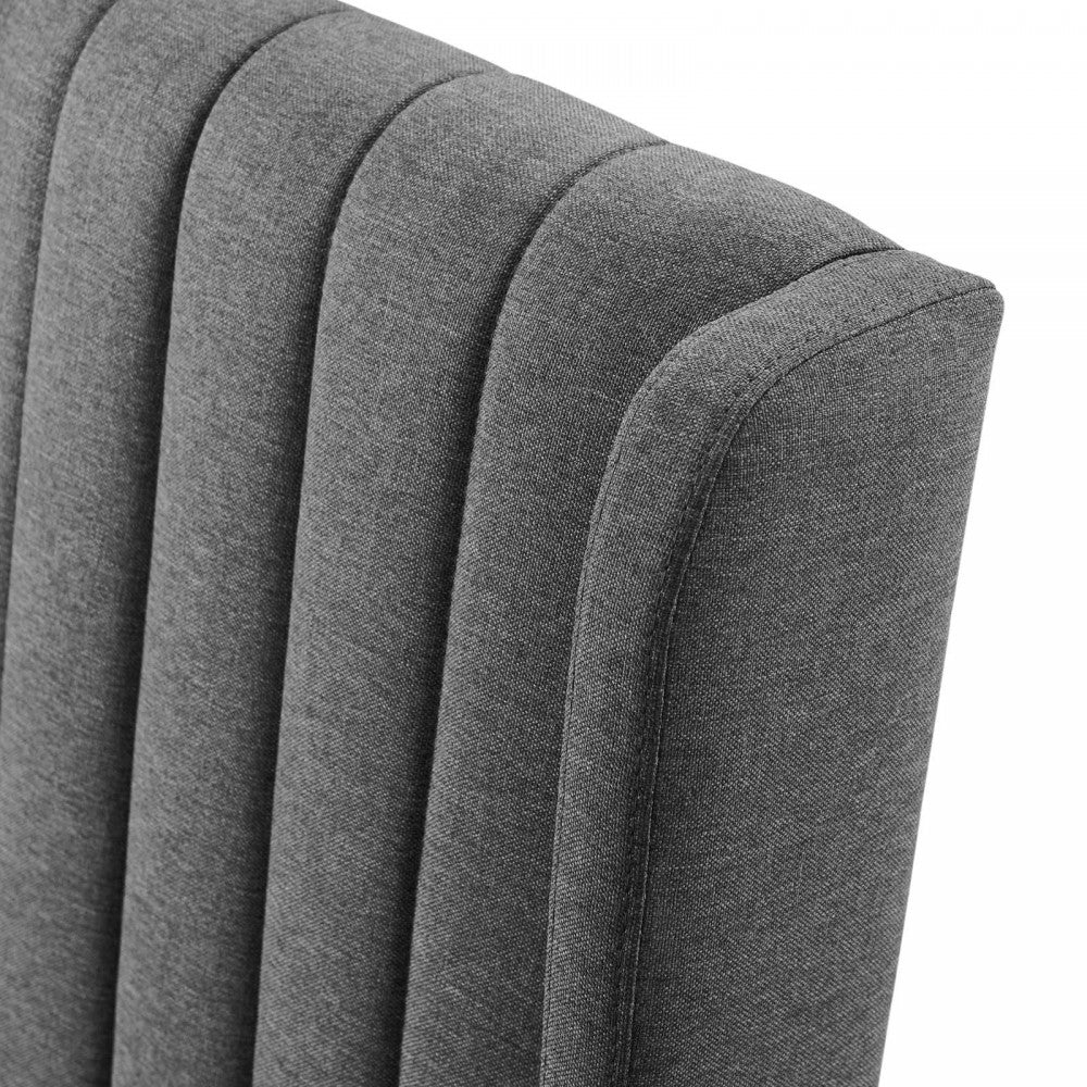 Renew Parsons Fabric Dining Side Chairs - Set of 2, Gray