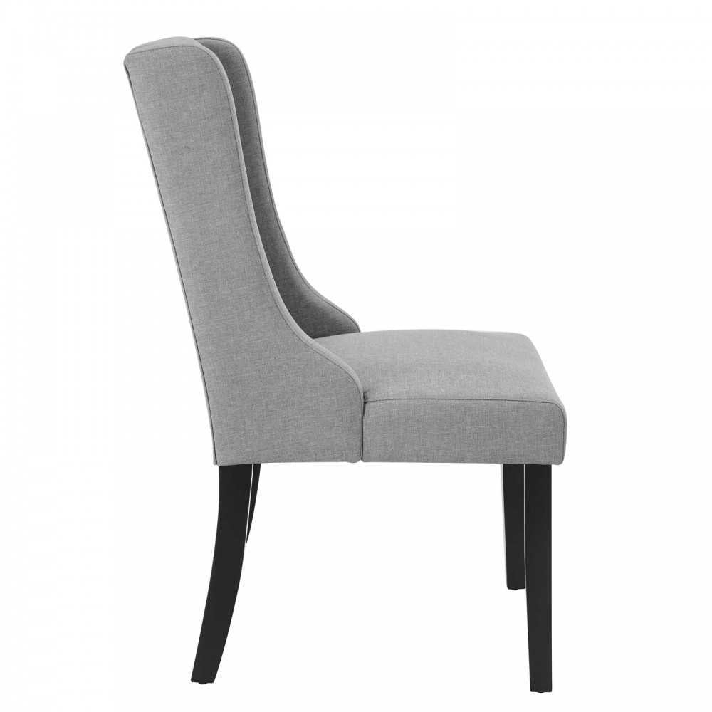 Renew Parsons Fabric Dining Side Chairs - Set of 2, Light Gray