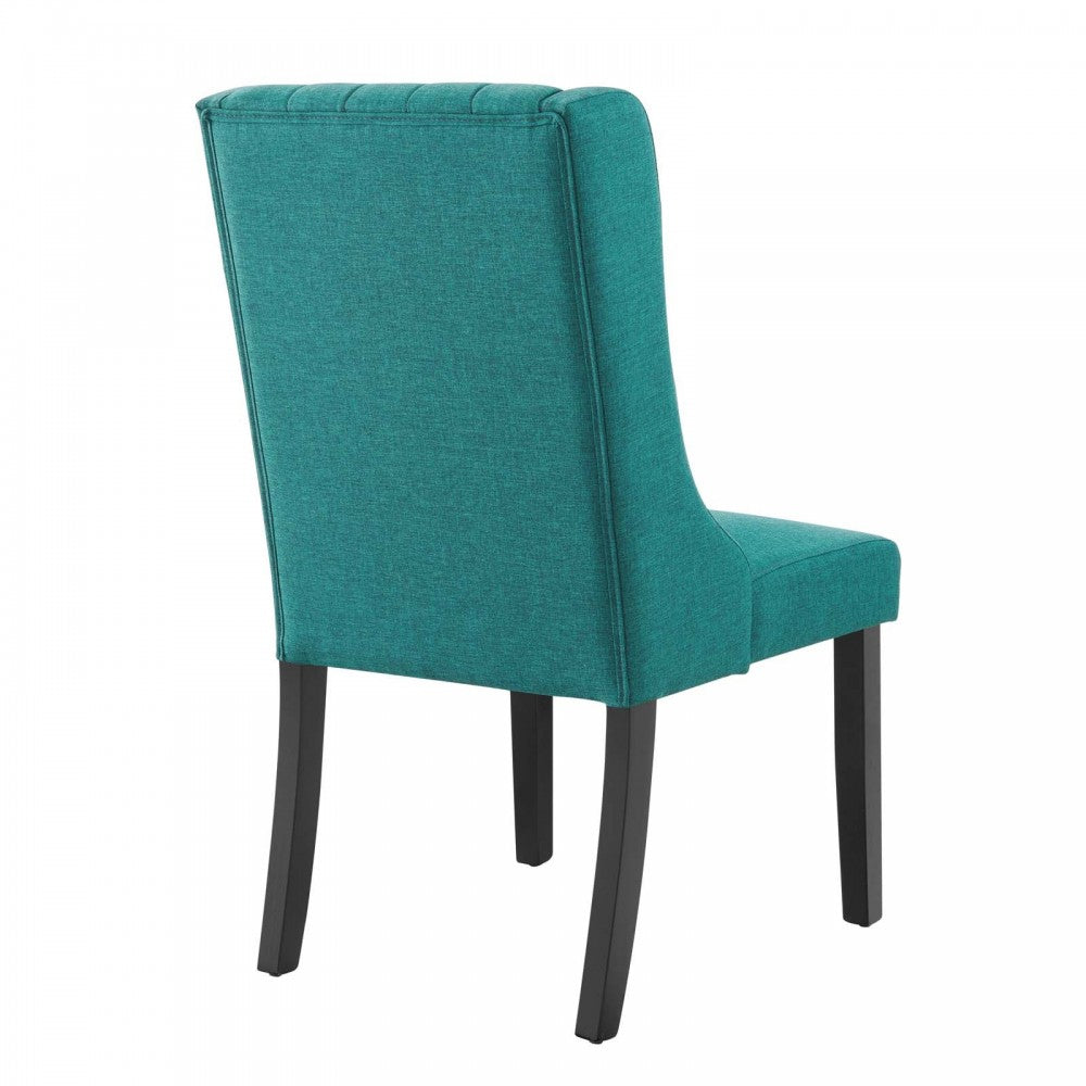 Renew Parsons Fabric Dining Side Chairs - Set of 2, Teal