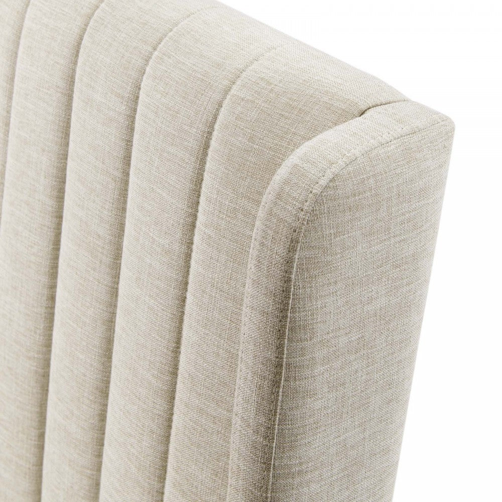 Renew Parsons Fabric Dining Side Chairs - Set of 2, Beige