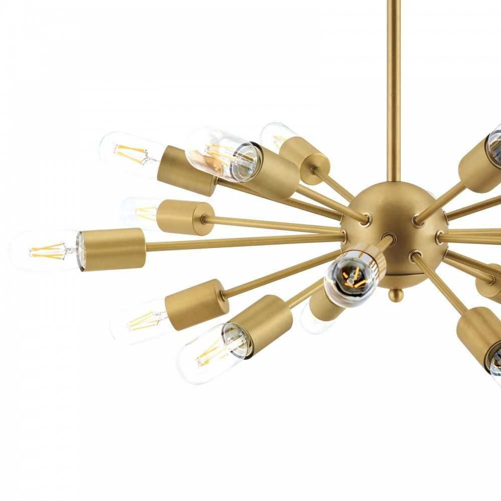 Resolve Brass Pendant Chandelier