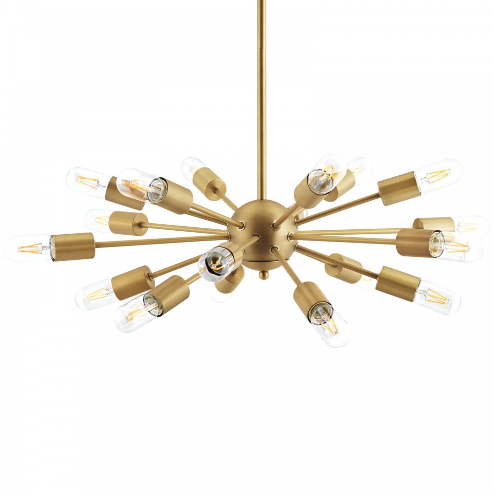 Resolve Brass Pendant Chandelier