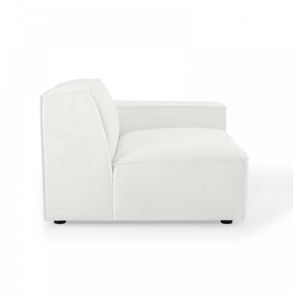 Restore 4-Piece Sectional Sofa, White, EEI-4113-WHI