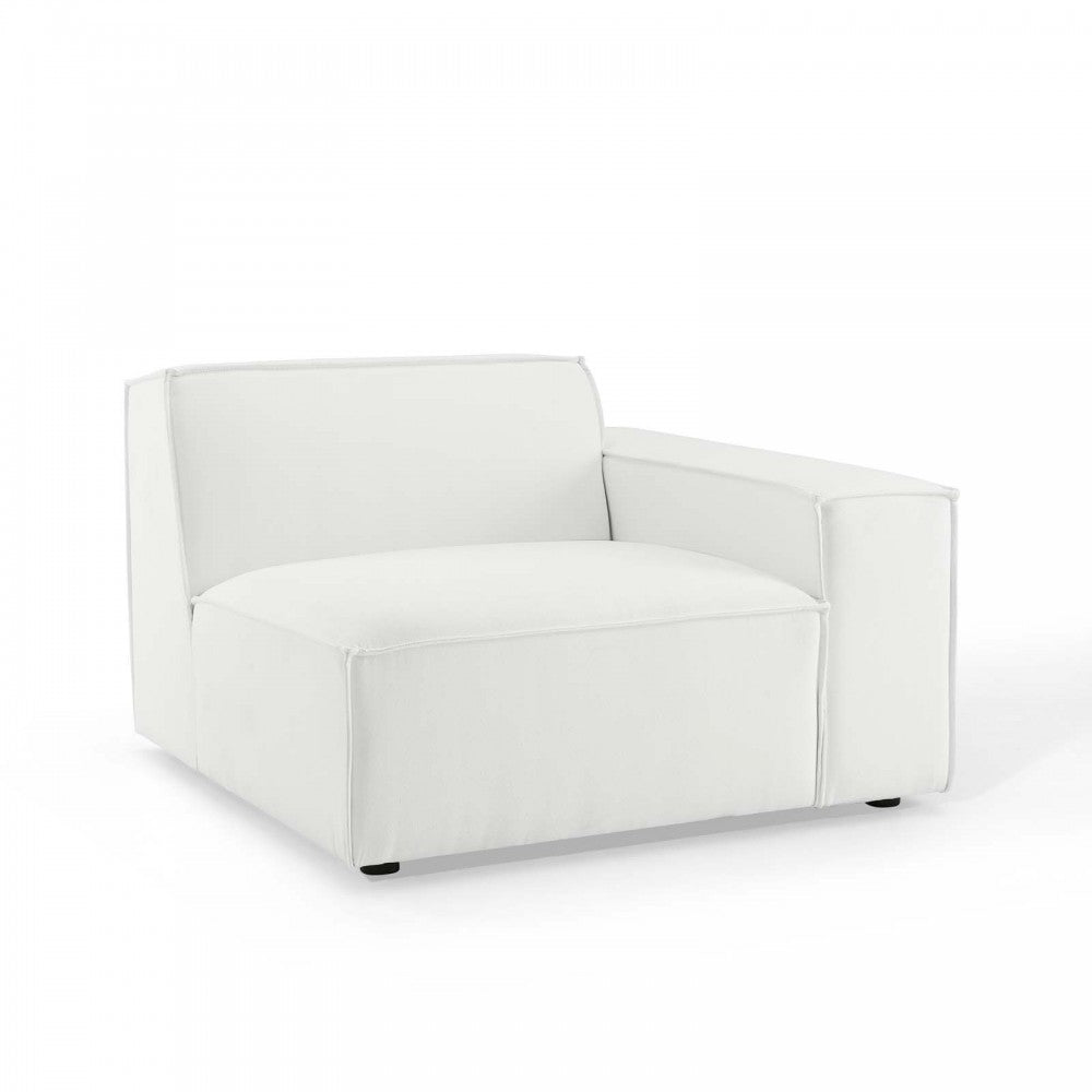 Restore 4-Piece Sectional Sofa, White, EEI-4113-WHI