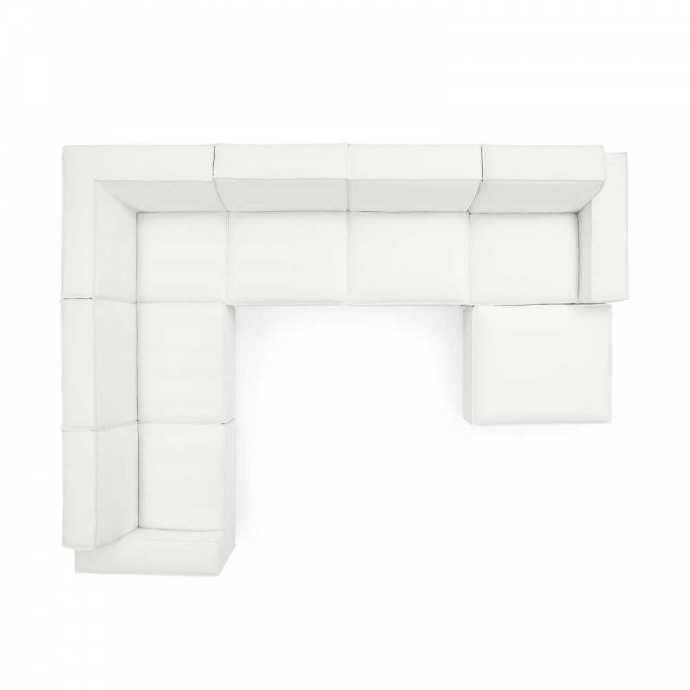 Restore 7-Piece Sectional Sofa, White