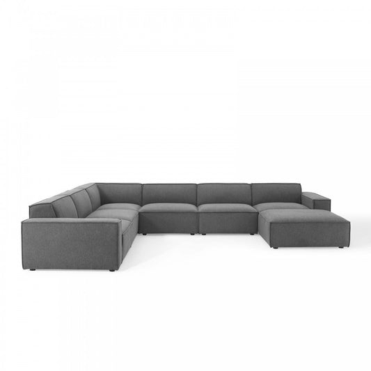 Restore 7-Piece Sectional Sofa, Charcoal