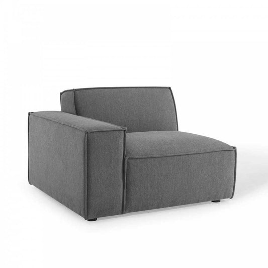 Restore Left-Arm Sectional Sofa Chair, Charcoal