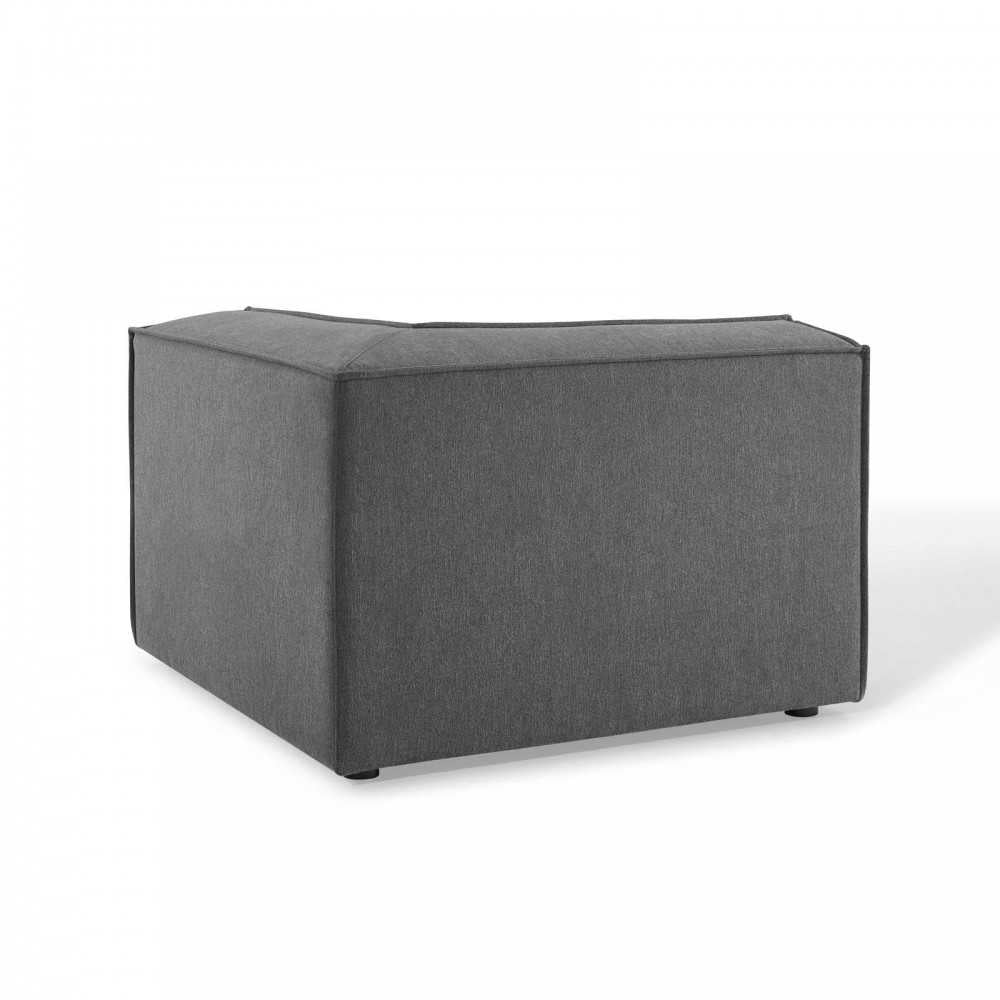 Restore Sectional Sofa Corner Chair, Charcoal