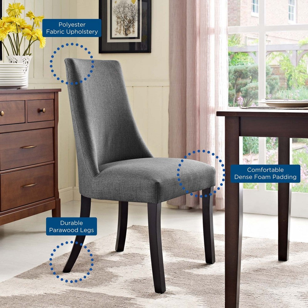 Reverie Dining Side Chair, Gray