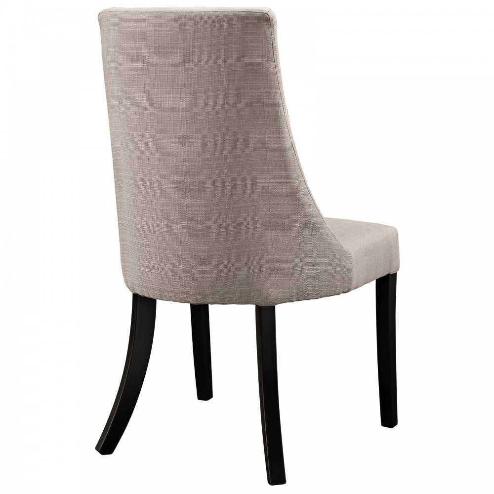 Reverie Dining Side Chair Set of 4, Beige