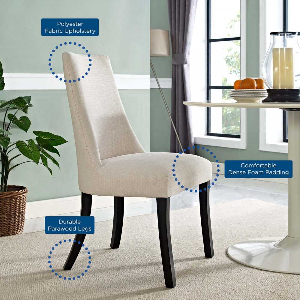 Reverie Dining Side Chair, Beige