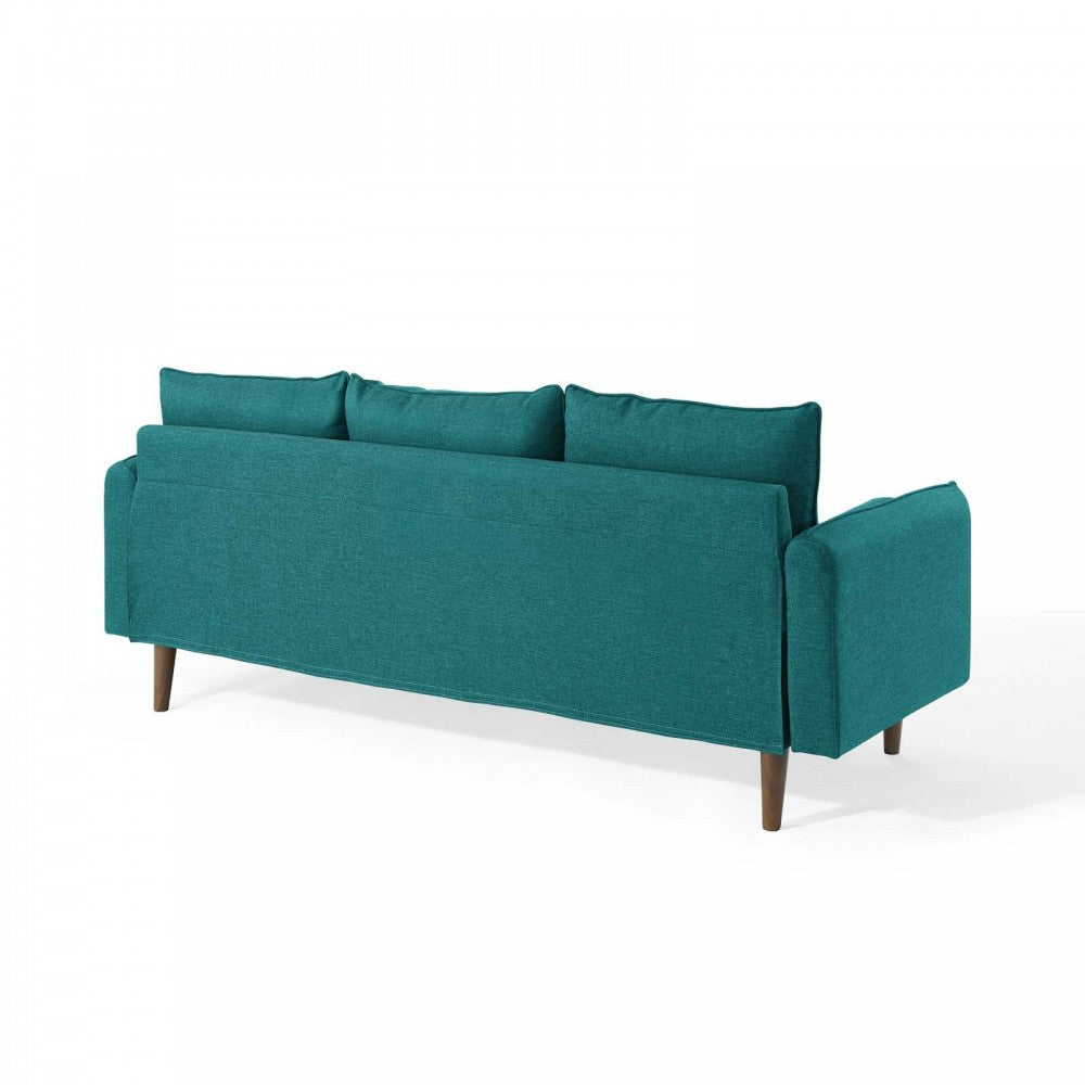 Revive Upholstered Right or Left Sectional Sofa, Teal