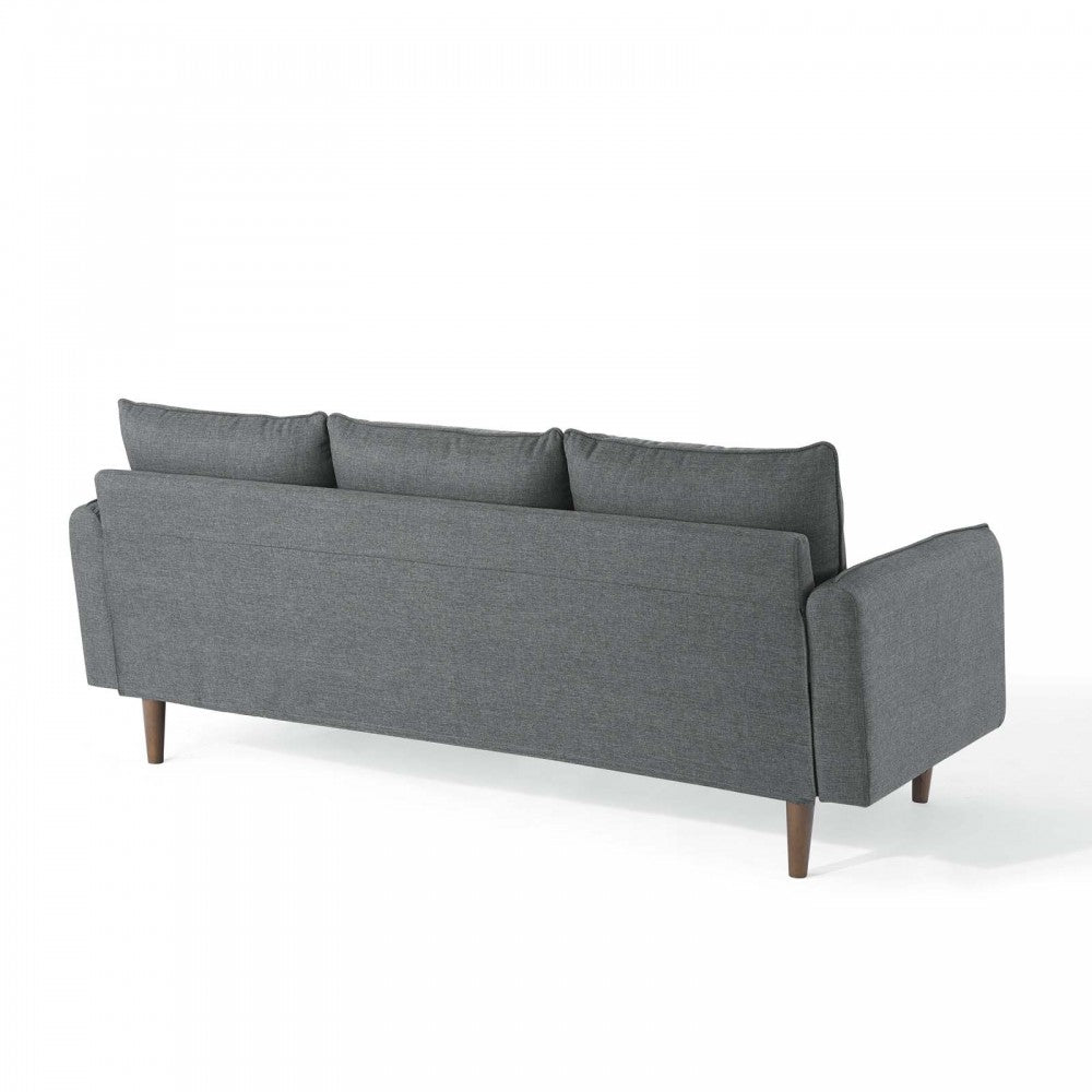 Revive Upholstered Right or Left Sectional Sofa, Gray