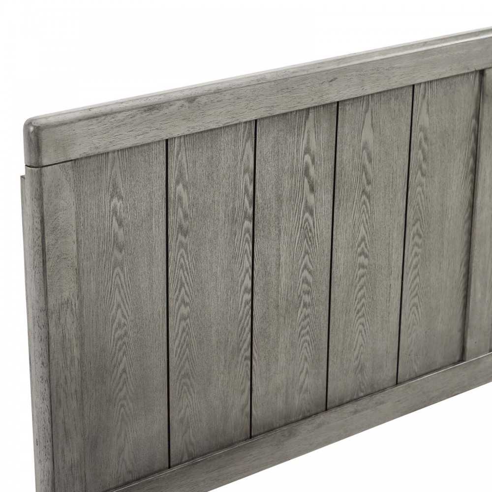 Robbie Full Wood Headboard, Gray