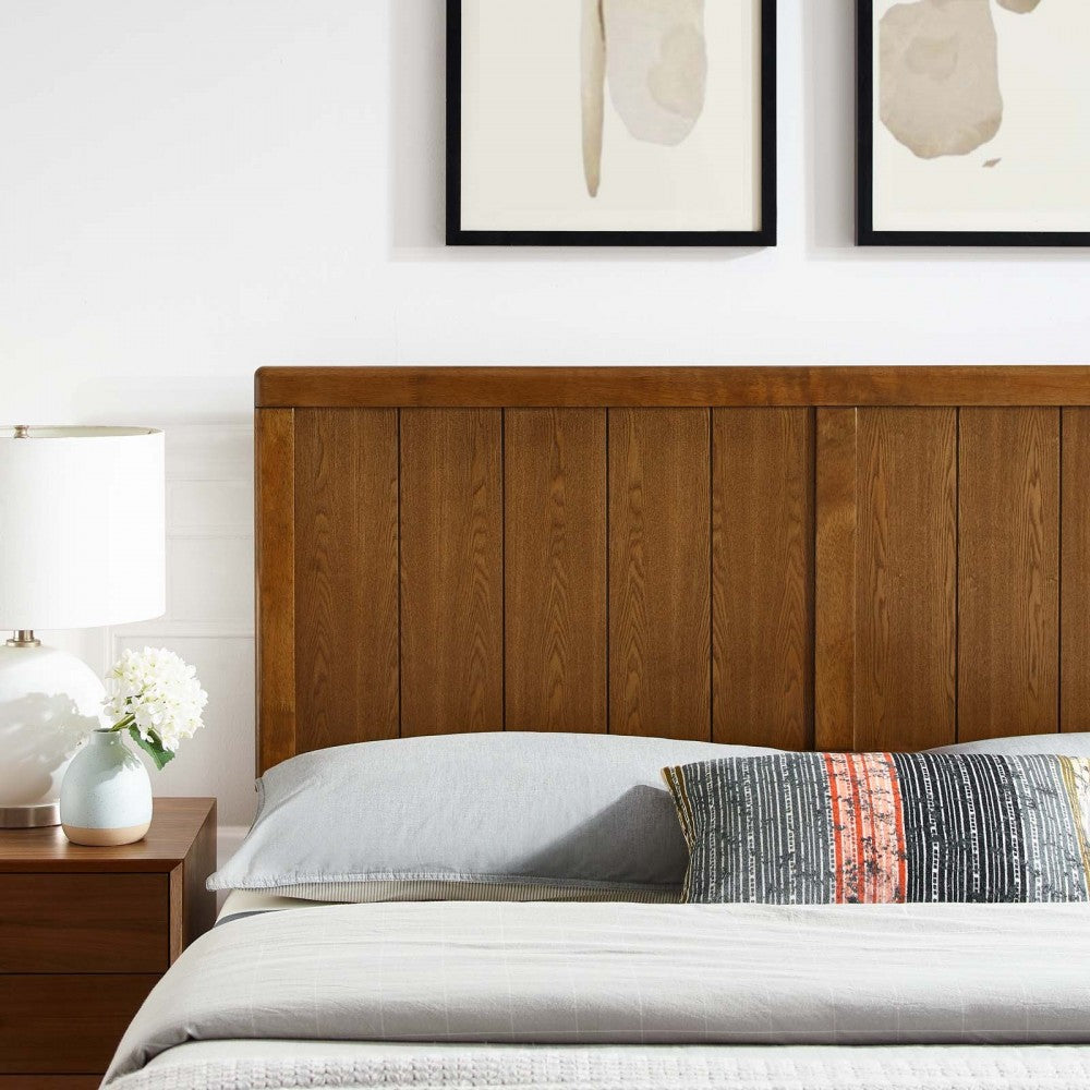 Robbie Full Wood Headboard, Walnut