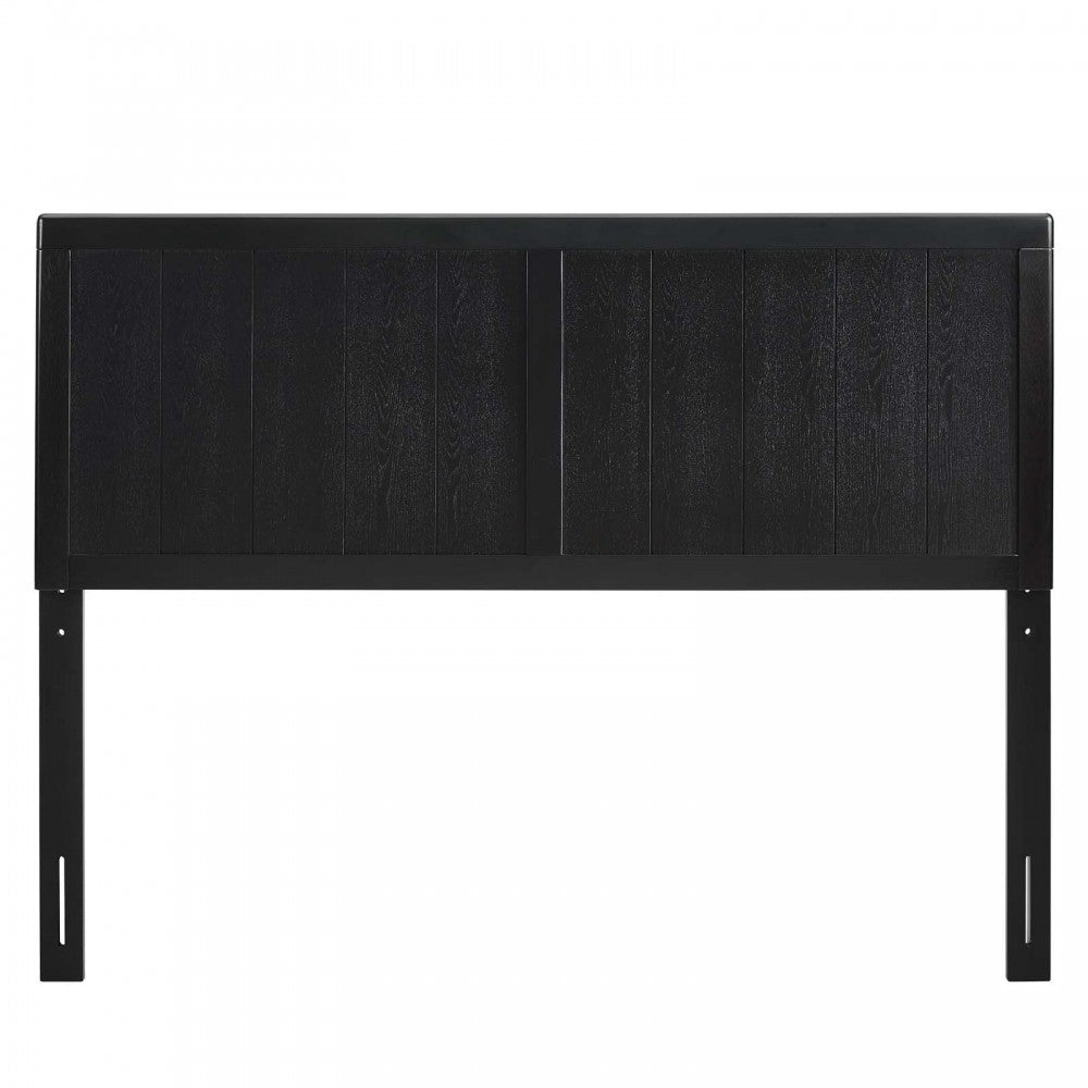 Robbie Full Wood Headboard, Black