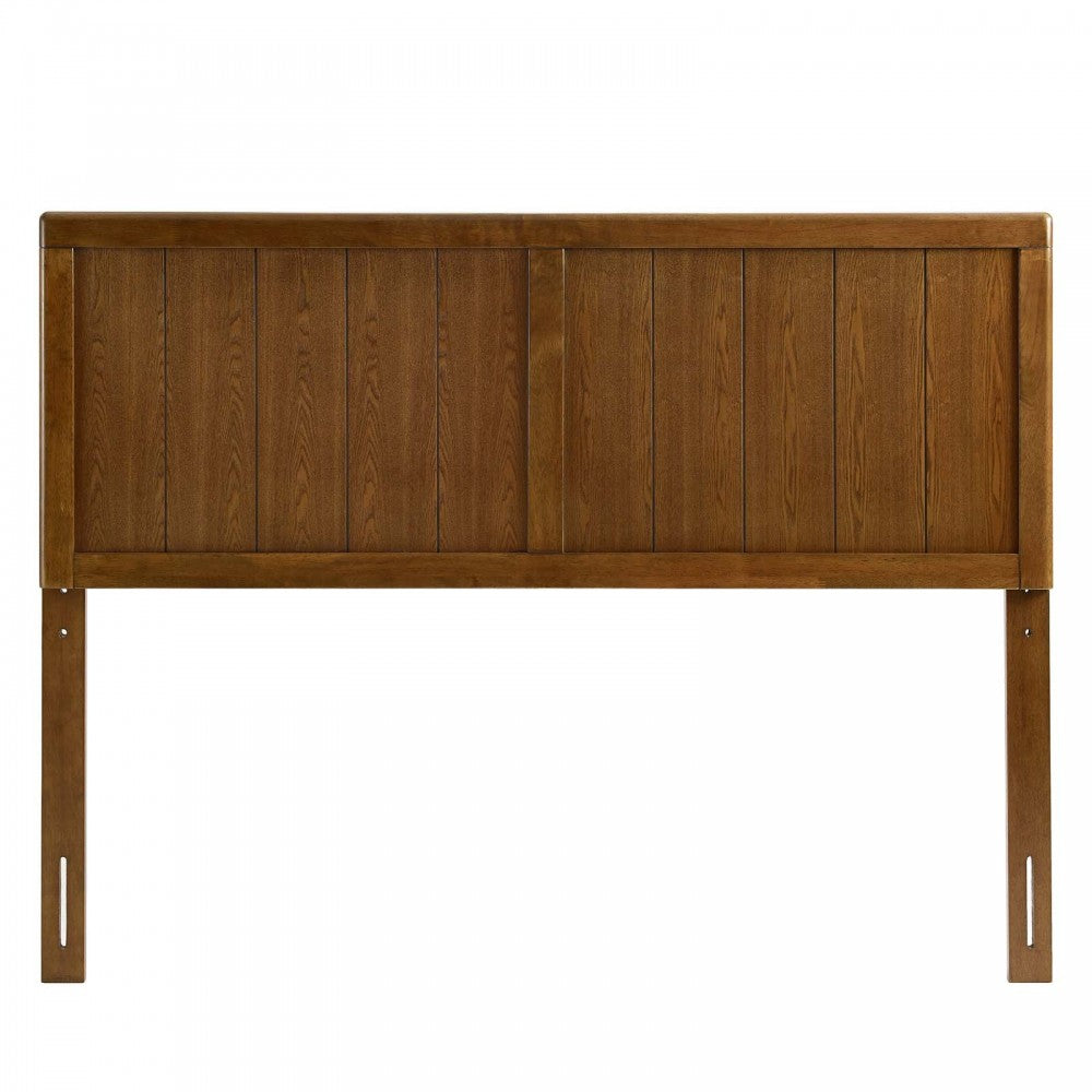 Robbie King Wood Headboard, Walnut