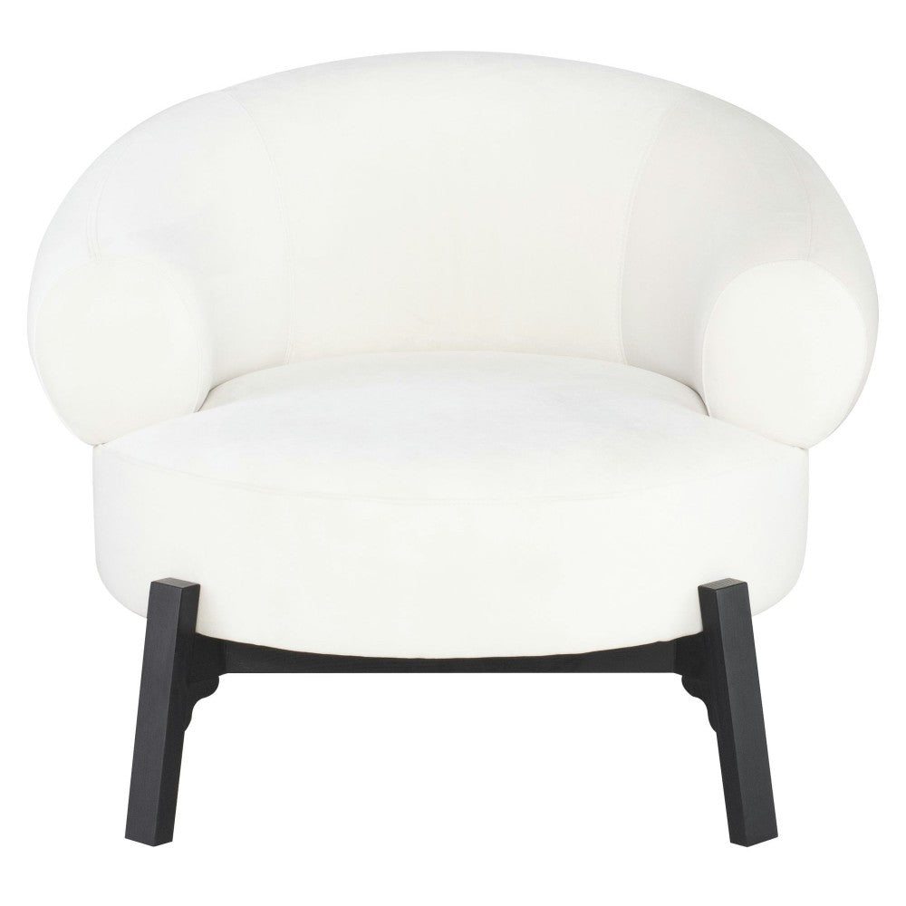 Romola Oyster Fabric Occasional Chair