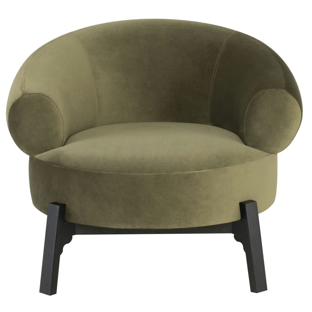 Romola Safari Fabric Occasional Chair