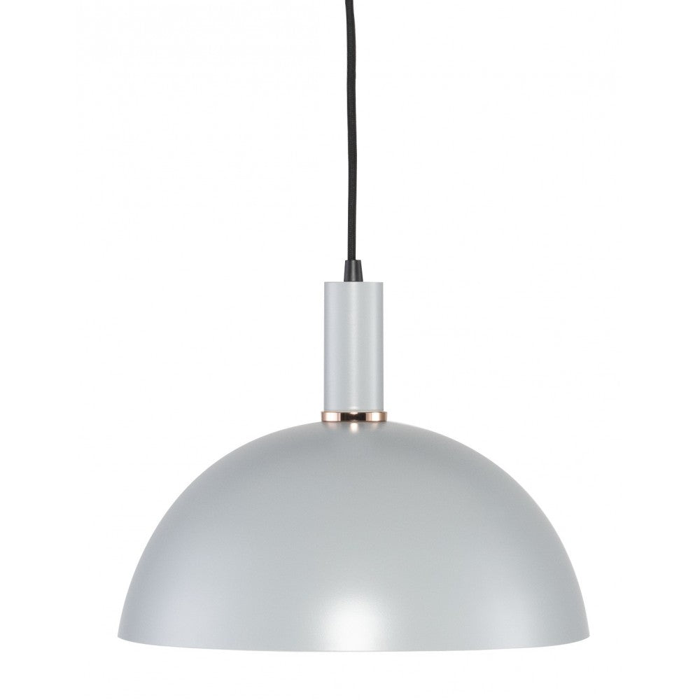 Rosie Maxi Concrete Gray Metal Pendant Lighting