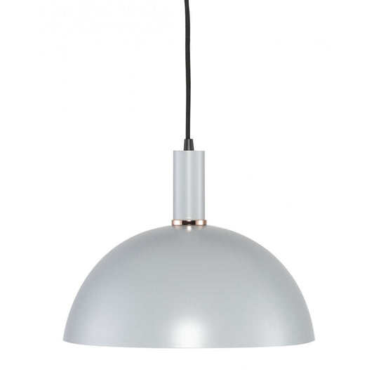 Rosie Maxi Concrete Gray Metal Pendant Lighting