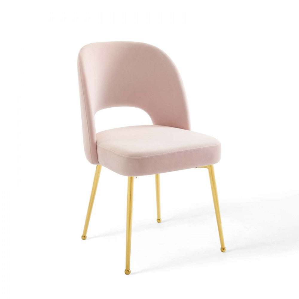 Rouse Dining Room Side Chair Set of 2, Pink