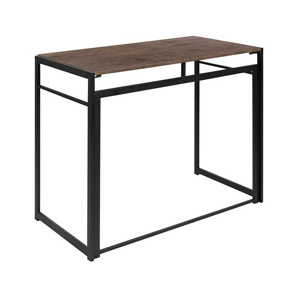 Rustic Home Office Folding Computer Desk - 40"