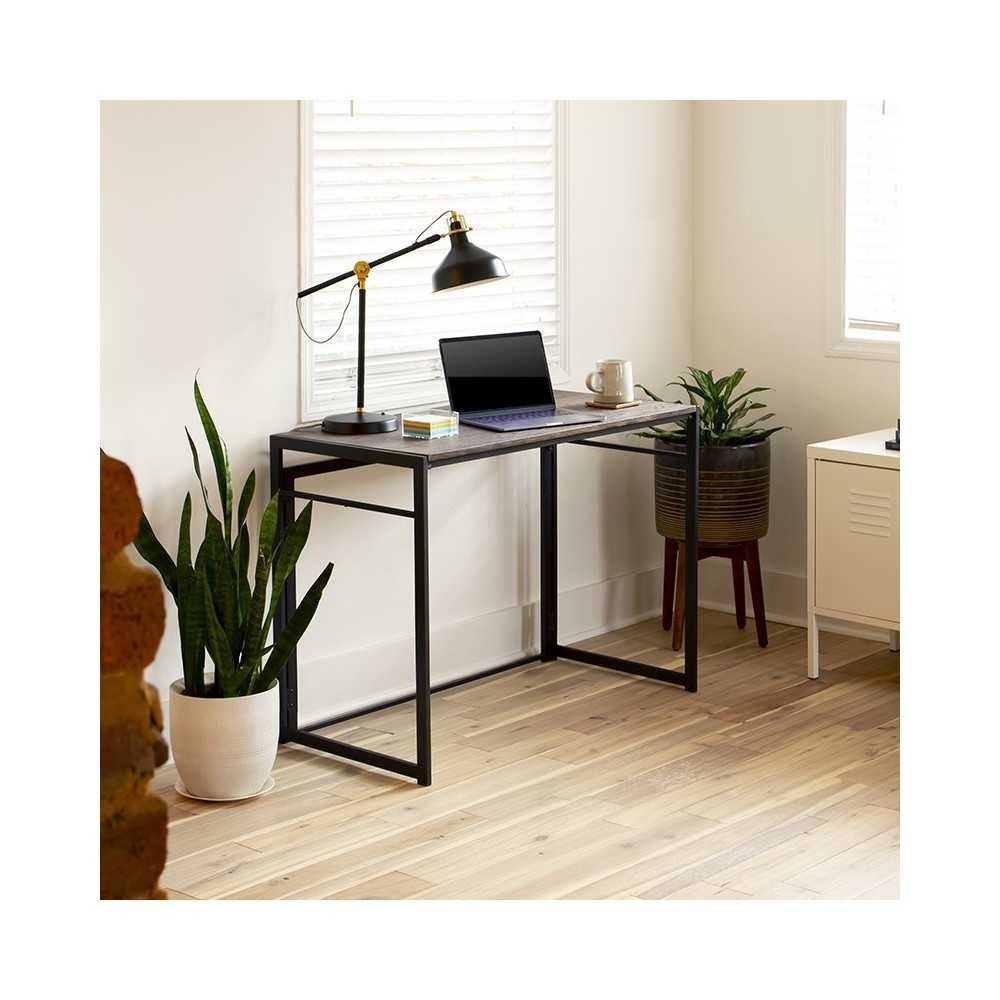 Rustic Home Office Folding Computer Desk - 40"