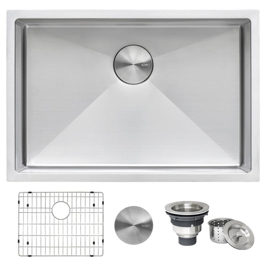 Ruvati Gravena 27 x 18 inch Kitchen Sink - Stainless Steel