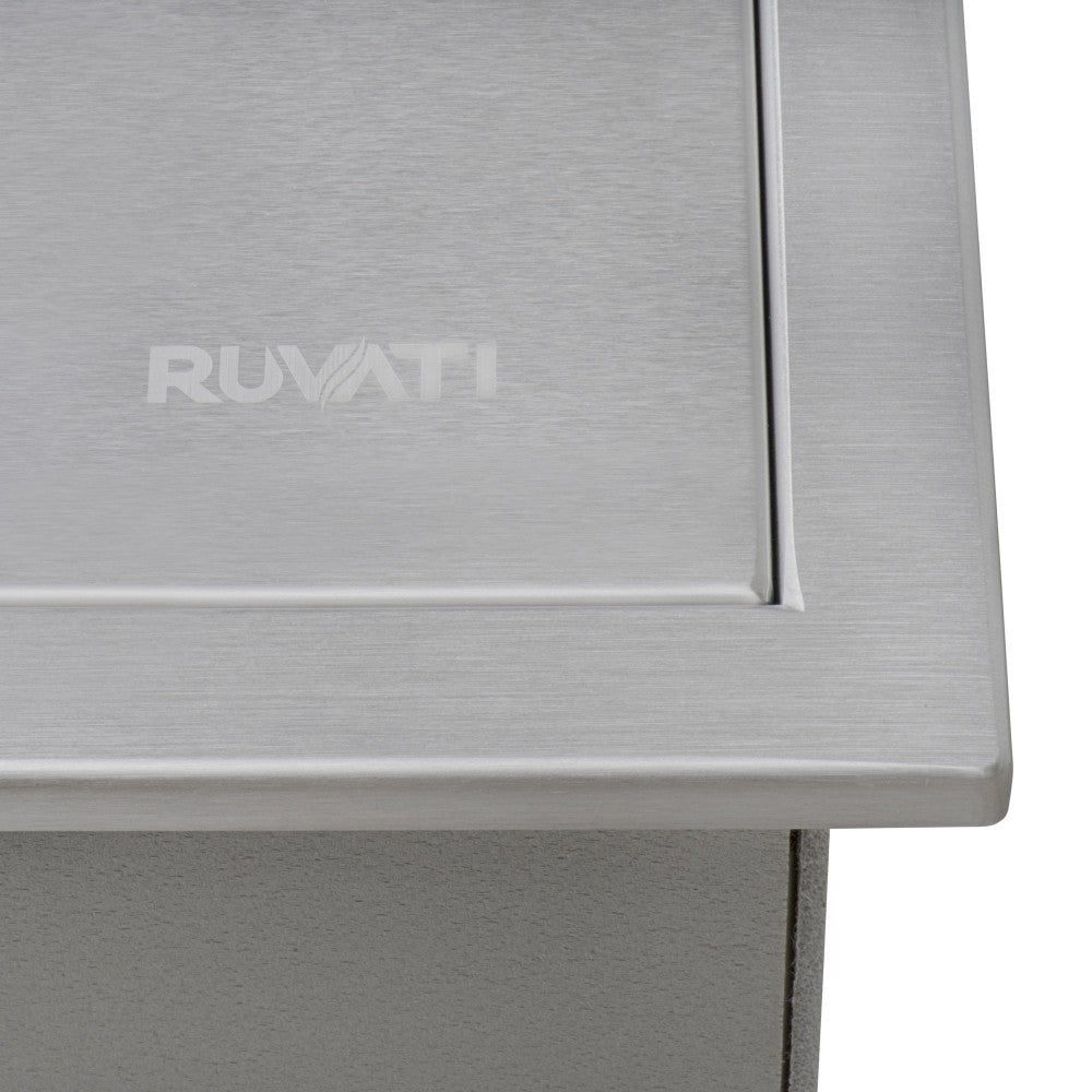 Ruvati Merino 15 x 20 inch Topmount Ice Chest Sink