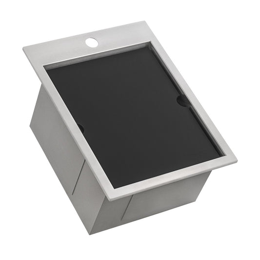 Ruvati Merino 15 x 20 inch Topmount Marine Sink - Stainless Steel