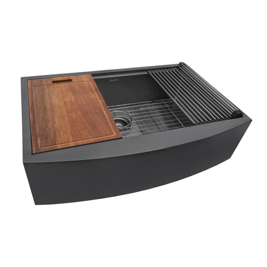 Ruvati Monaco 36 x 22 inch Stainless Steel Kitchen Sink