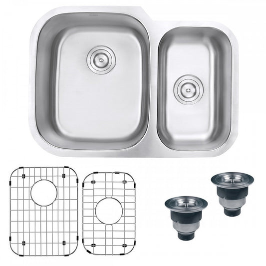 Ruvati Parmi 29 x 20.75 inch Undermount Kitchen Sink - Stainless Steel