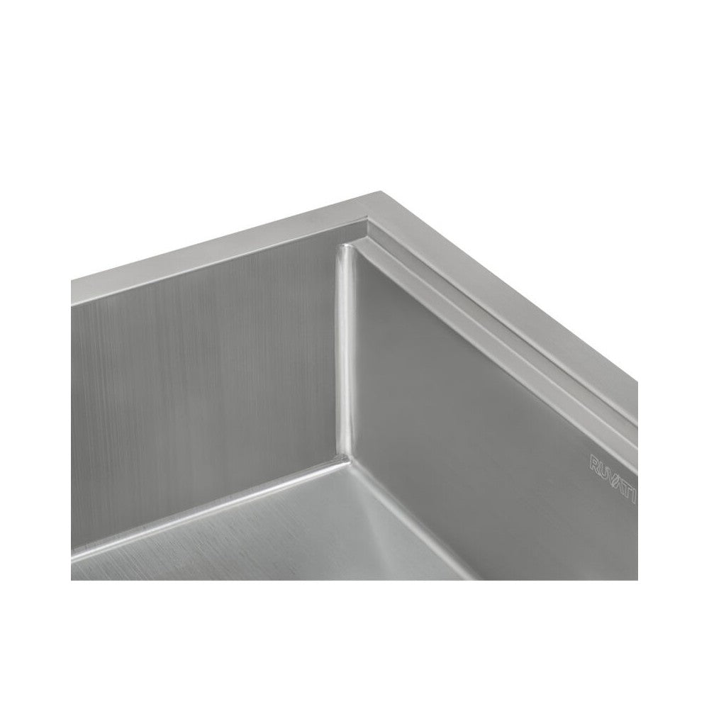 Ruvati Roma Pro 32 x 19 inch Undermount Stainless Steel Kitchen Sink