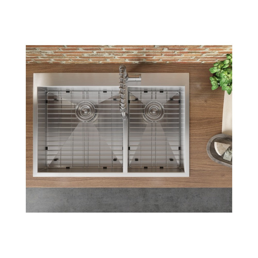 Ruvati Tirana 33 x 22 inch Stainless Steel Kitchen Sink