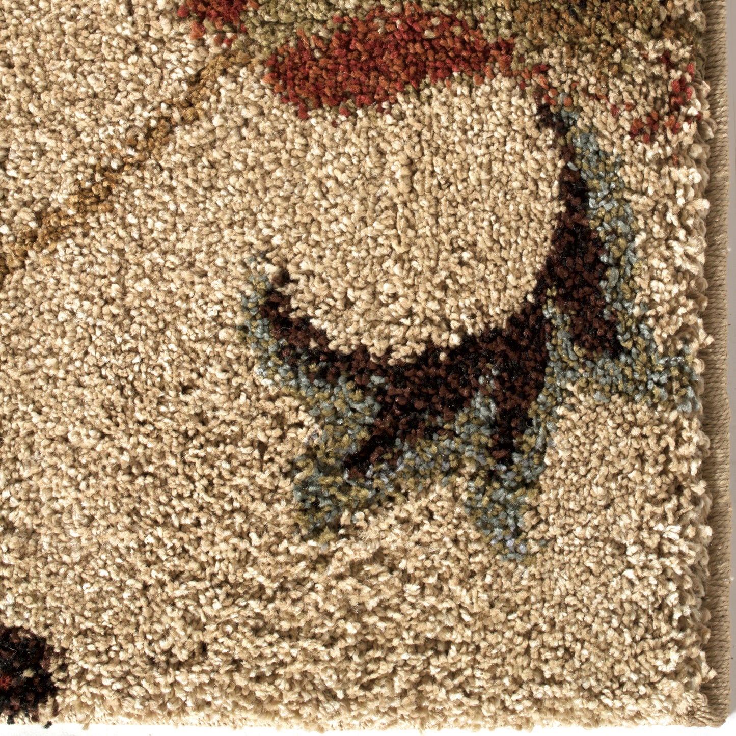 Orian Wild Weave London Bisque 63"X90"